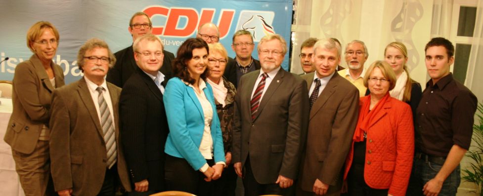 Auf dem CDU-Kreisparteitag in Dinklage wurde ein neuer Kreisvorstand gewählt.